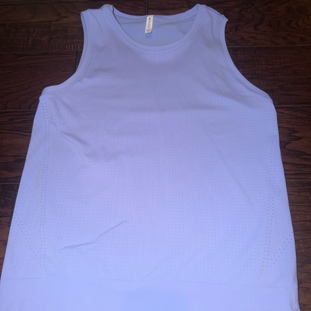 Athleta Light Purple Perforated Tank Top​ - Picture 3 of 6